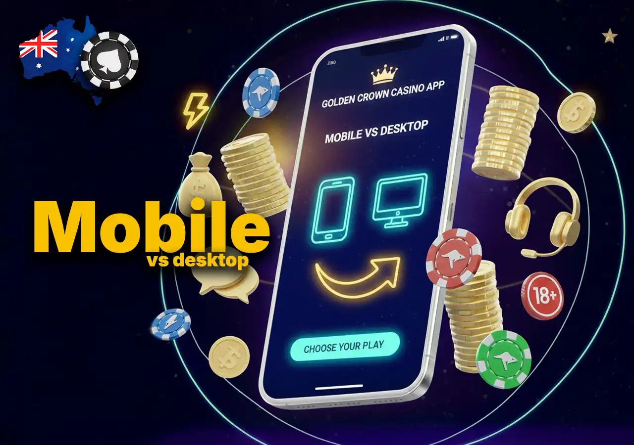 Mobile vs Desktop – What Should Aussies Choose for Gaming?