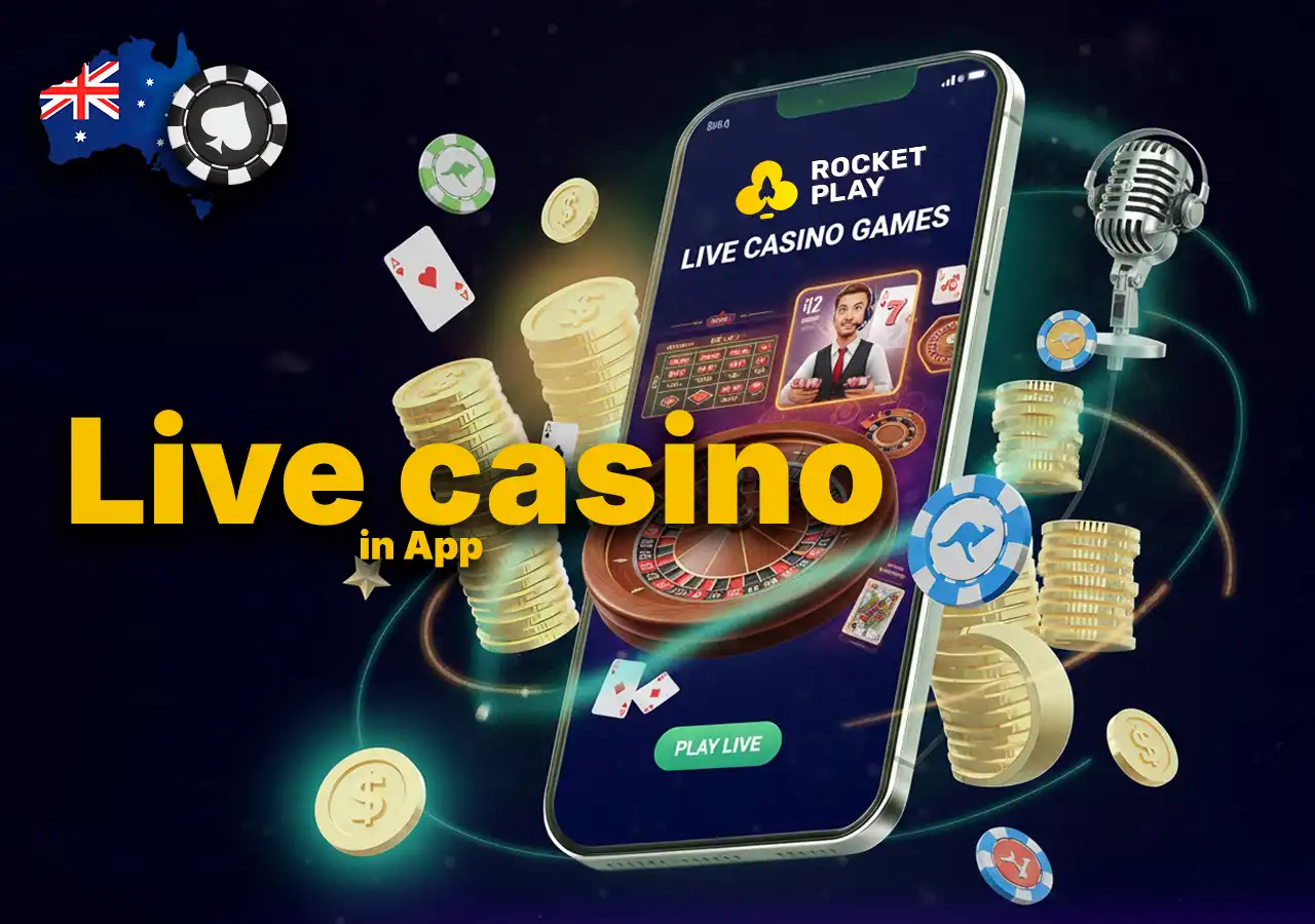Live Casino Games Available in the App
