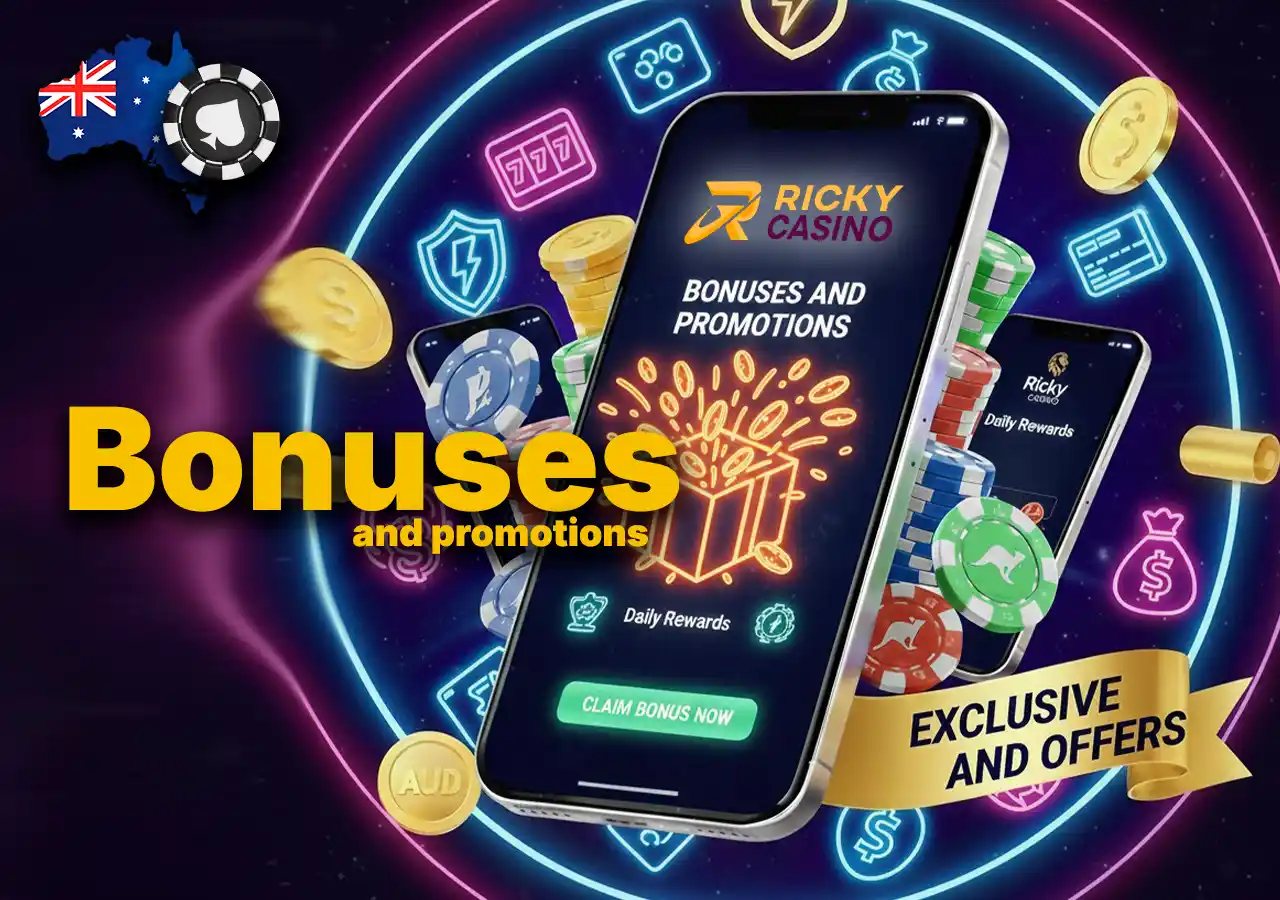 Bonuses and Promotions in the Ricky Casino App – Welcome Bonus